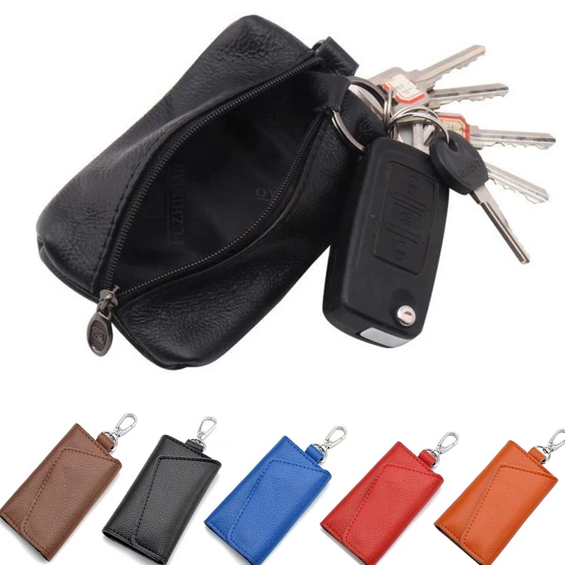 Genuine Leather Key Wallets for Men Luxury Brand Key Holder Women Men Car Key Organizer Housekeeper Zipper Key Case Bag
Genuine Leather Key Wallets for Men Luxury Brand Key Holder Women Men Car Key Organizer Housekeeper Zipper Key Case Bag