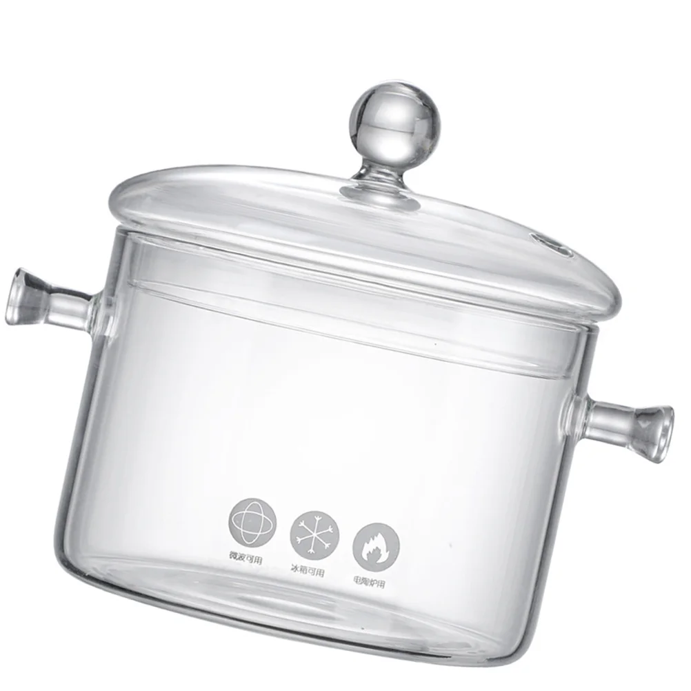 Clear Heat-resistant Multi-use Kitchen Cookware Glass Cooking Pot for Kitchen Home Hotel Cooking
Clear Heat-resistant Multi-use Kitchen Cookware Glass Cooking Pot for Kitchen Home Hotel Cooking