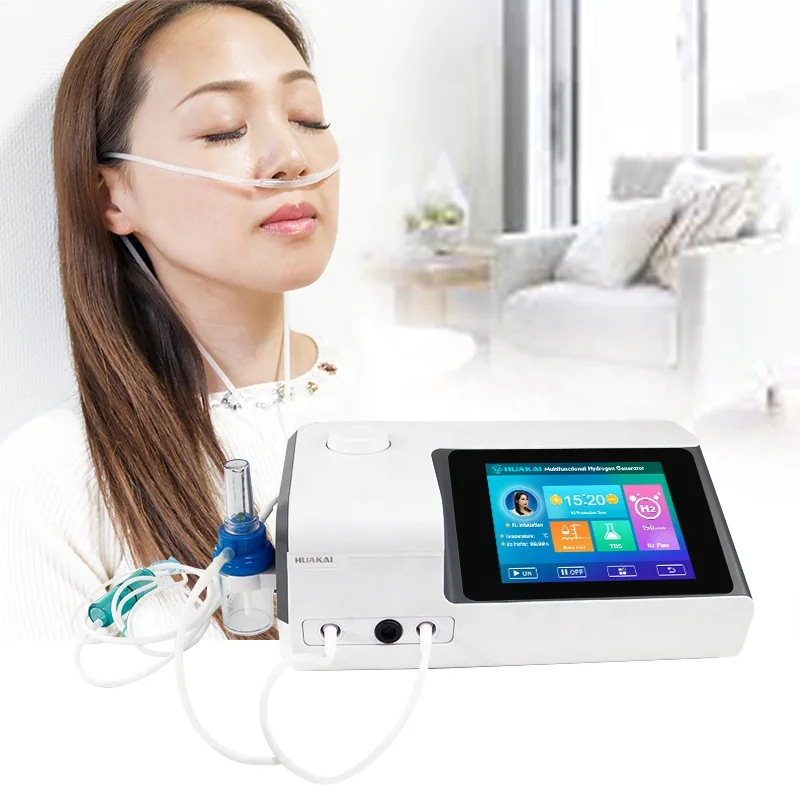 High Purity Oxygen Hydrogen Inhaler 600ml/min Machine Hydrogen and Oxygen Inhaler Generator
High Purity Oxygen Hydrogen Inhaler 600ml/min Machine Hydrogen and Oxygen Inhaler Generator
