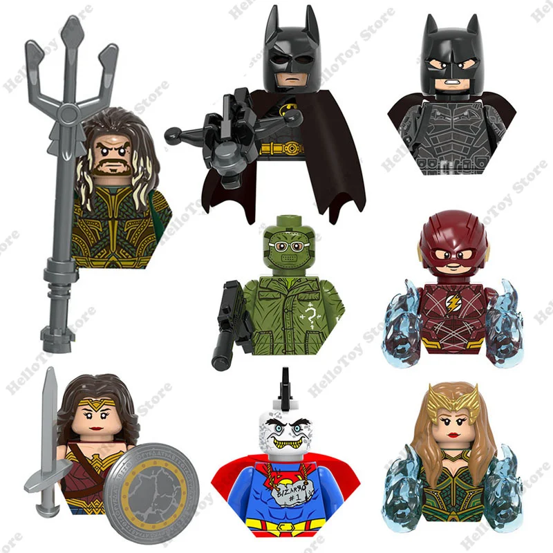 Superheroes Batman Superman Aquaman Flash Mini Action Figures Bricks Building Blocks Classic Movie Dolls Model Kids Toys Gift
Superheroes Batman Superman Aquaman Flash Mini Action Figures Bricks Building Blocks Classic Movie Dolls Model Kids Toys Gift