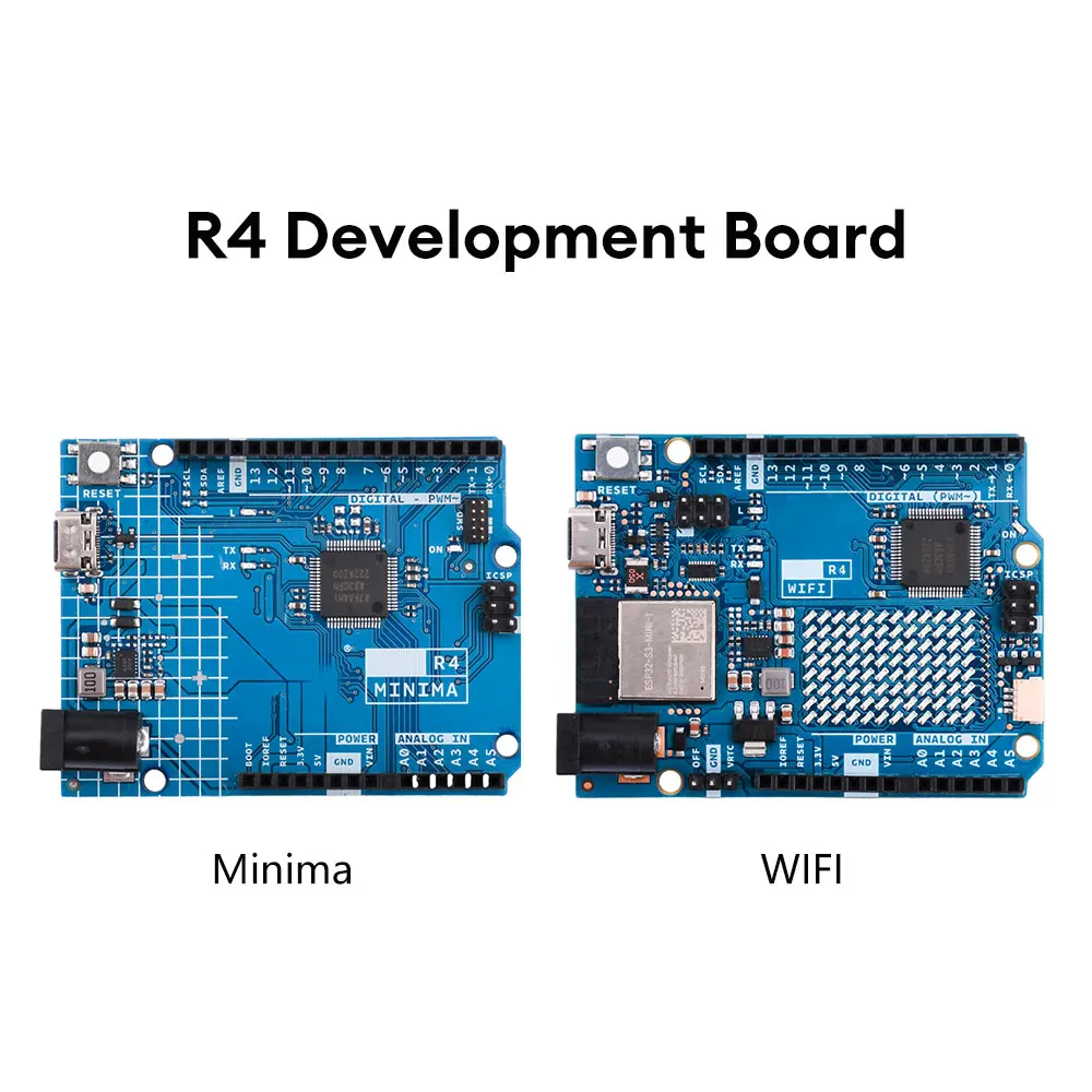Type-C R4 Development Board Programing Learning Board Suitable for Arduino WIFI / Minima Official Original Option R7FA4M1
Type-C R4 Development Board Programing Learning Board Suitable for Arduino WIFI / Minima Official Original Option R7FA4M1