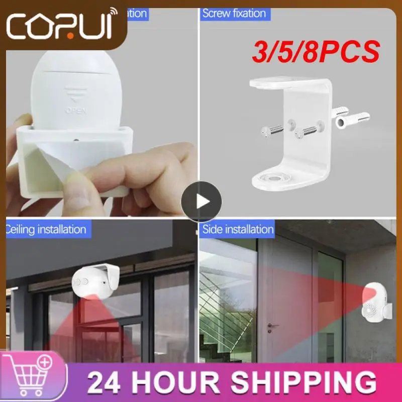 3/5/8PCS Welcome Infrared Sensor Doorbell Wireless Electronic Doorbell 4 Levels Adjustable Volume Infrared Alarm Remote Control
3/5/8PCS Welcome Infrared Sensor Doorbell Wireless Electronic Doorbell 4 Levels Adjustable Volume Infrared Alarm Remote Control