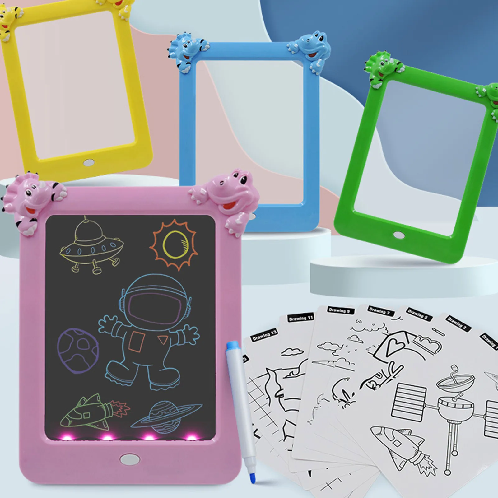 3D Writing Tablet Colorful For Children's Toy Painting Tool Doodle Board Writing Painting Sketch Pad Kids Handwriting Tablet
3D Writing Tablet Colorful For Children's Toy Painting Tool Doodle Board Writing Painting Sketch Pad Kids Handwriting Tablet
