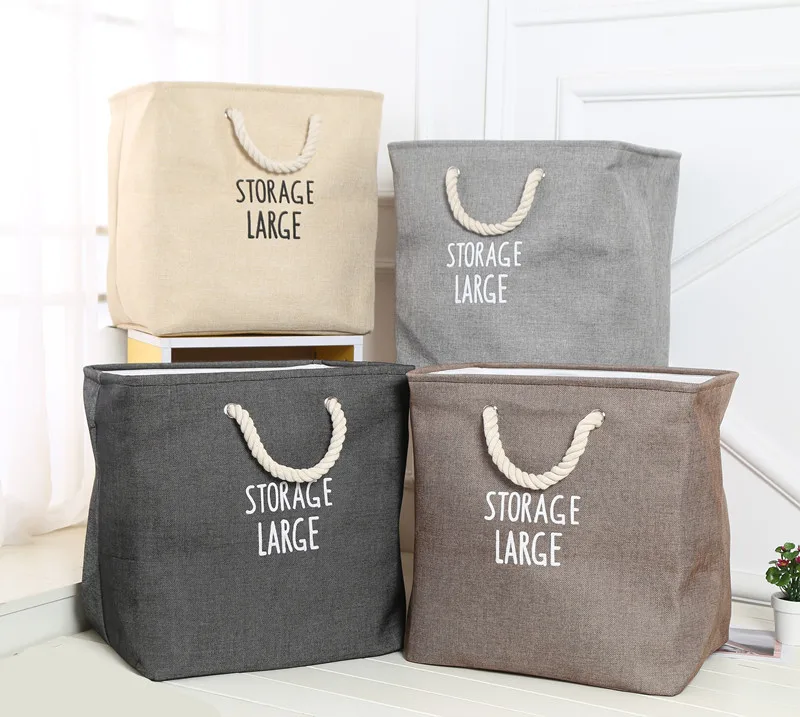 Eva Rigid Dirty Clothes Basket Large Laundry Hamper Bag Simple Cotton Linen Fabric Storage Baskets Closet Kids Toy Storage
Eva Rigid Dirty Clothes Basket Large Laundry Hamper Bag Simple Cotton Linen Fabric Storage Baskets Closet Kids Toy Storage