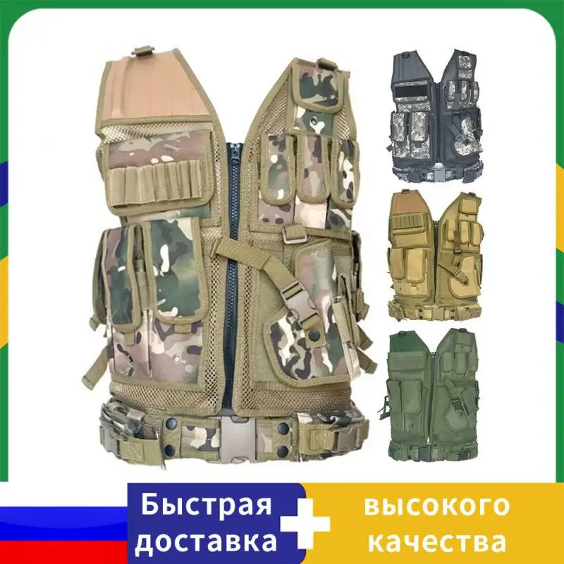 Tactical Vest Outdoor Military Mens Military Hunting Vest Field Battle Airsoft Molle Waistcoat Combat Assault Plate Carrier Vest
Tactical Vest Outdoor Military Mens Military Hunting Vest Field Battle Airsoft Molle Waistcoat Combat Assault Plate Carrier Vest