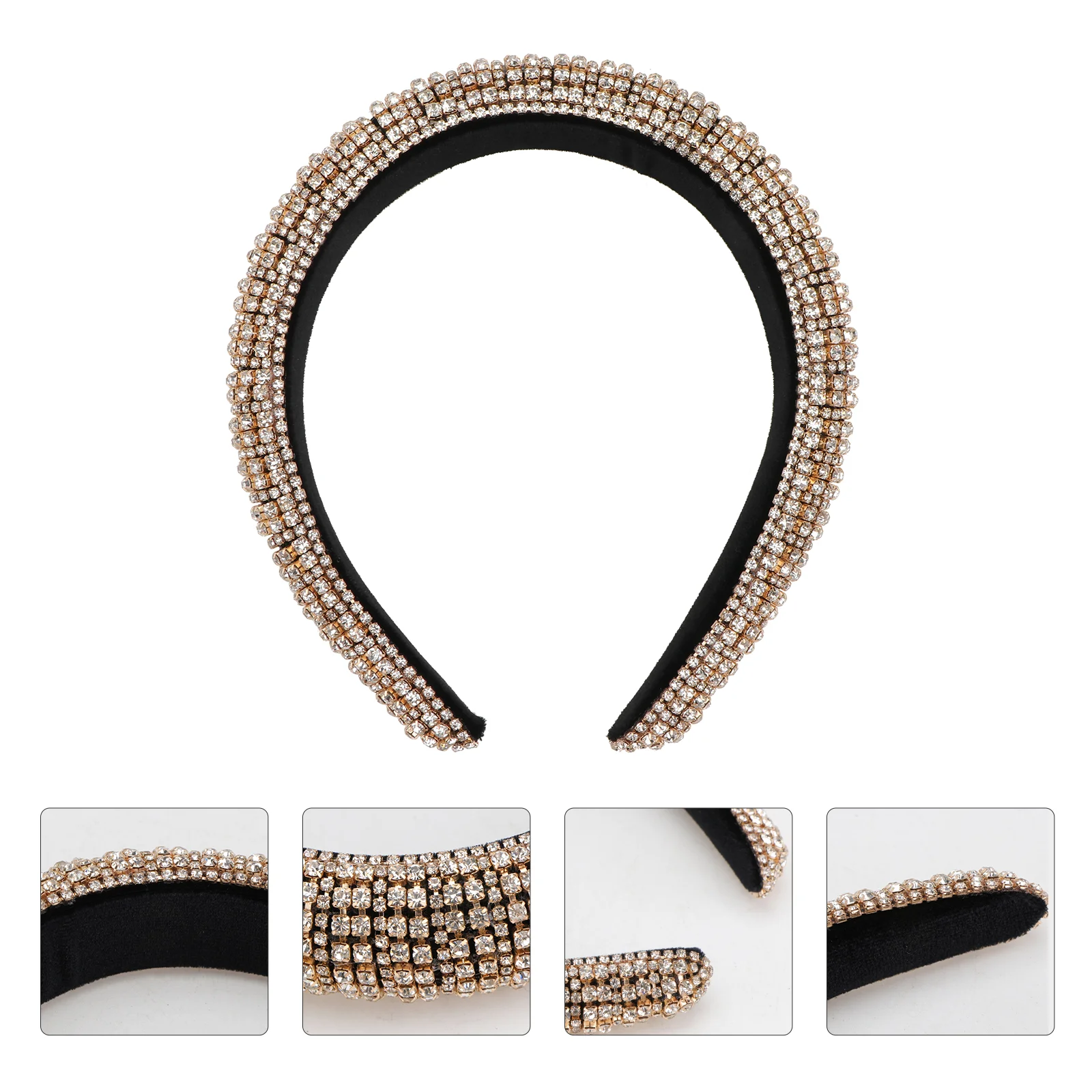 Diamond Bride Headpieces Wedding Crystal Hair Band Durable Hoop Luxurious Women's
Diamond Bride Headpieces Wedding Crystal Hair Band Durable Hoop Luxurious Women's