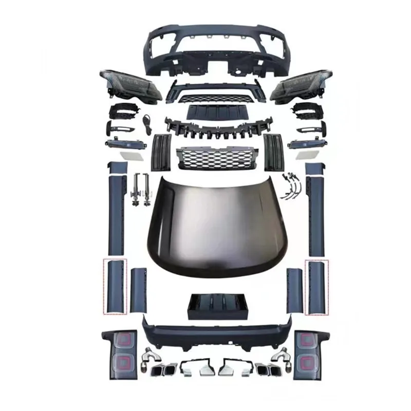 Factory Price Upgrade to 18- SVO BodyKit Fit For Range Rover Vogue L405 2013-2017 SVO Body Kit With Headlight Taillights
Factory Price Upgrade to 18- SVO BodyKit Fit For Range Rover Vogue L405 2013-2017 SVO Body Kit With Headlight Taillights