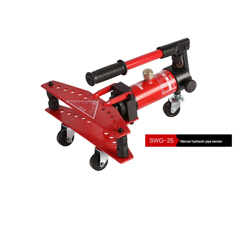 New SWG-25 Hydraulic Pipe Bender Manual Pipe Bender 10-25MM Steel Pipe Iron Pipe Stainless Steel Round Pipe
New SWG-25 Hydraulic Pipe Bender Manual Pipe Bender 10-25MM Steel Pipe Iron Pipe Stainless Steel Round Pipe