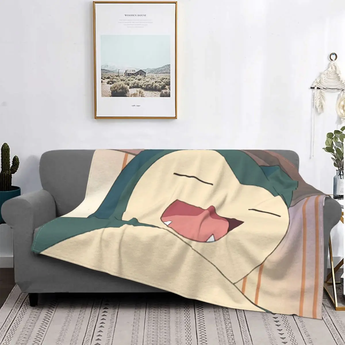 Snorlax Blanket Soft Fleece Spring Autumn Warm Flannel Anmie Manga Throw Blankets for Sofa Travel Bedroom Quilt
Snorlax Blanket Soft Fleece Spring Autumn Warm Flannel Anmie Manga Throw Blankets for Sofa Travel Bedroom Quilt