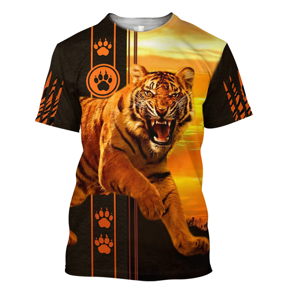 Summer Men's 3d Printed Fierce Tiger Print T-Shirt Harajuku Trend Personality Street Style O Collar Short Sleeve Plus Size Top
Summer Men's 3d Printed Fierce Tiger Print T-Shirt Harajuku Trend Personality Street Style O Collar Short Sleeve Plus Size Top