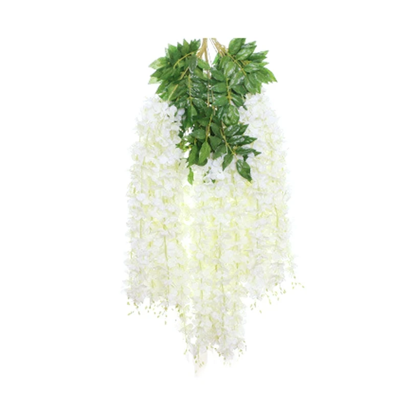 Artificial Wisteria Vine Ratta Hanging Flower Garland 12Pcs Simulation Wreath for Wedding Party Wall Home Decoration E7CB
Artificial Wisteria Vine Ratta Hanging Flower Garland 12Pcs Simulation Wreath for Wedding Party Wall Home Decoration E7CB