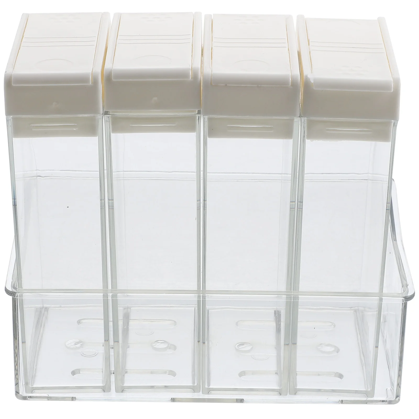 1 Set of Transparent Divided Organizer for Seasoning Large Condiment Jar Clear Plastic Seasoning Dispenser Jar
1 Set of Transparent Divided Organizer for Seasoning Large Condiment Jar Clear Plastic Seasoning Dispenser Jar