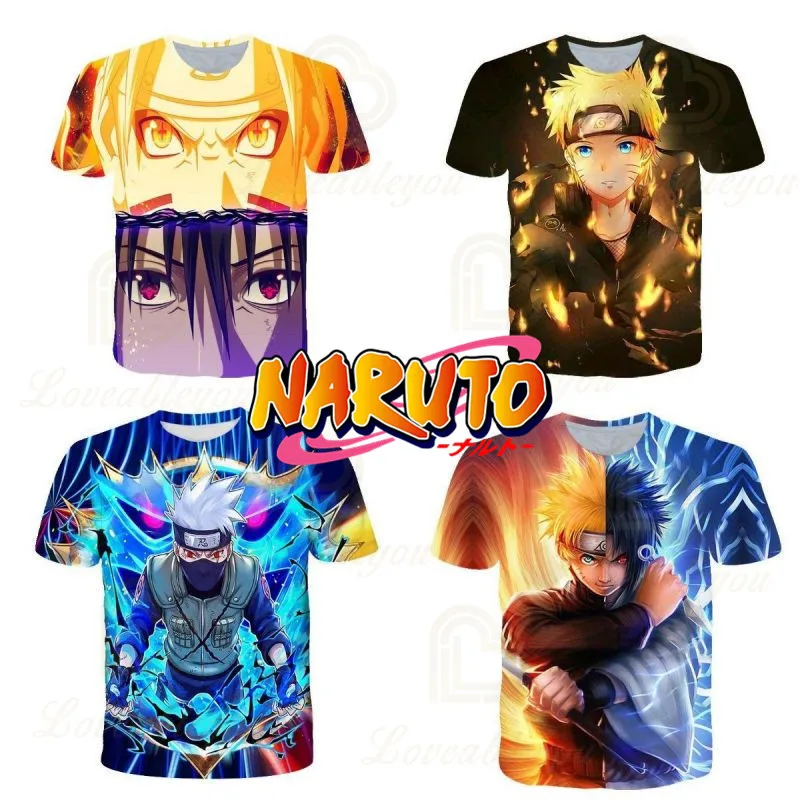 Naruto T-shirt Uchiha Sasuke Cartoon Anime Tees Tops Teen Clothes Kids Boys Girls Round Neck T-shirt 3D Harajuku Tshirt
Naruto T-shirt Uchiha Sasuke Cartoon Anime Tees Tops Teen Clothes Kids Boys Girls Round Neck T-shirt 3D Harajuku Tshirt