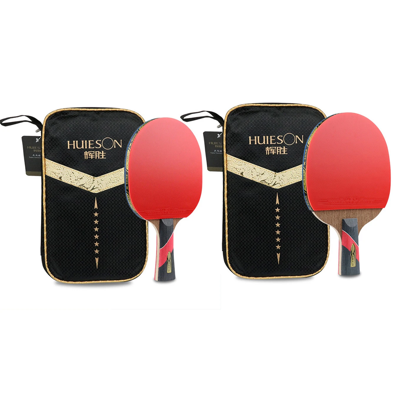 New-Huieson Super Powerful Ping Pong Racket Bat,6 Star Table Tennis Racket Sticky Pimples
New-Huieson Super Powerful Ping Pong Racket Bat,6 Star Table Tennis Racket Sticky Pimples