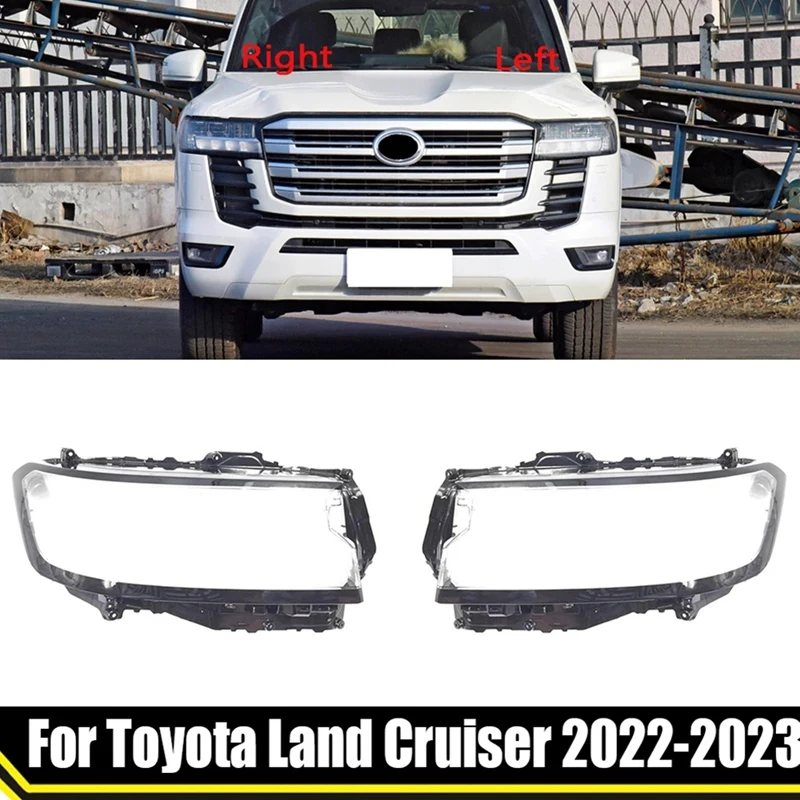 1 пара абажура для левой и правой фары Прозрачная крышка для Toyota Land Cruiser 2022 2023 крышки объектива фар
1 пара абажура для левой и правой фары Прозрачная крышка для Toyota Land Cruiser 2022 2023 крышки объектива фар