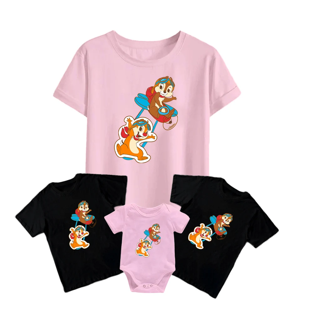 T Shirts Summer Chip 'n' Dale Modern Leisure Kids Short Sleeve Baby Girl Boy Baby Romper Family Matching Adult Unisex Fun Punk
T Shirts Summer Chip 'n' Dale Modern Leisure Kids Short Sleeve Baby Girl Boy Baby Romper Family Matching Adult Unisex Fun Punk