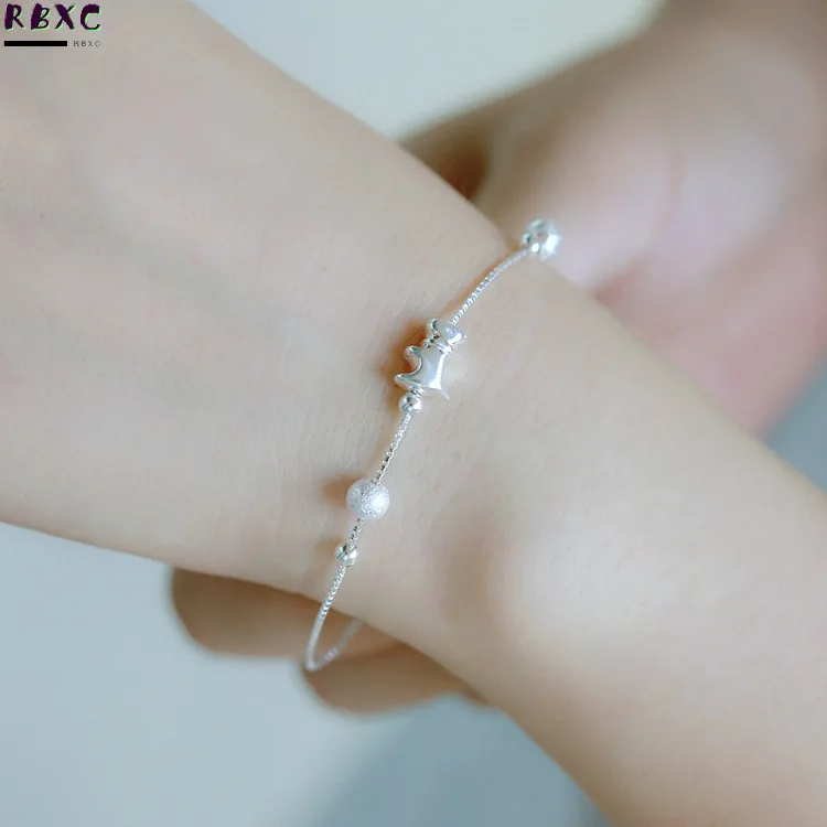 RBXC 925 Sterling Silver Bracelet cute dog Bracelet female Korean fashion silver bracelet
RBXC 925 Sterling Silver Bracelet cute dog Bracelet female Korean fashion silver bracelet