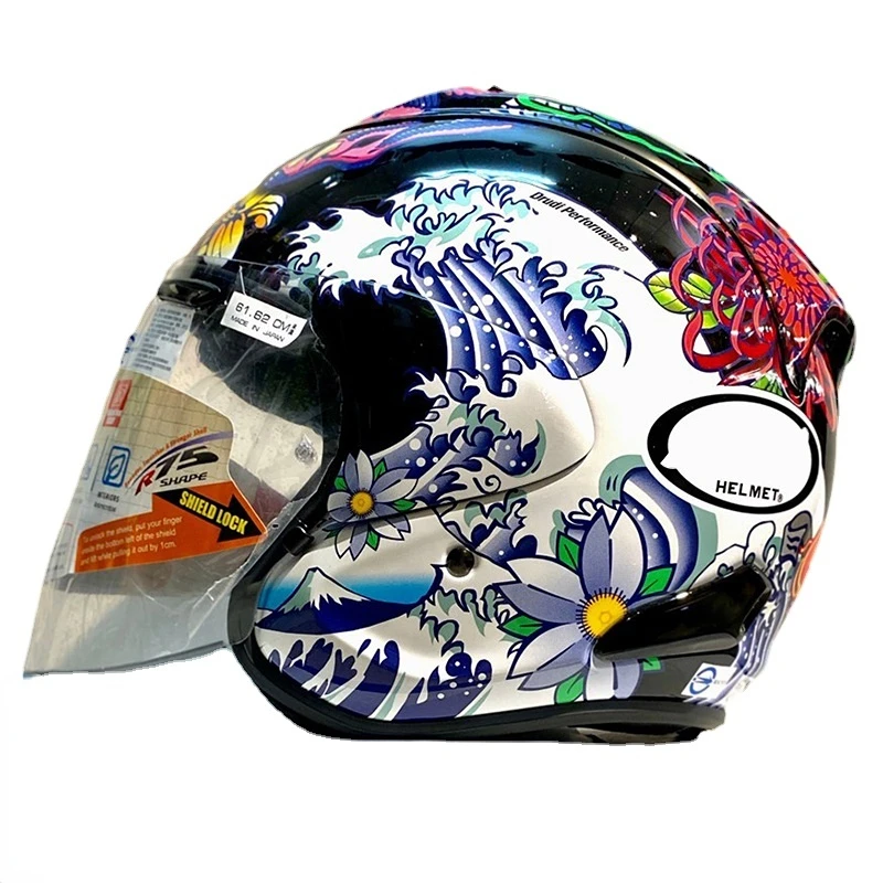 Open Face Half Helmet SZ-Ram3 Oriental Dragon Motorcycle Helmet Riding Motocross Racing Motobike Gloss Blue Helmet
Open Face Half Helmet SZ-Ram3 Oriental Dragon Motorcycle Helmet Riding Motocross Racing Motobike Gloss Blue Helmet