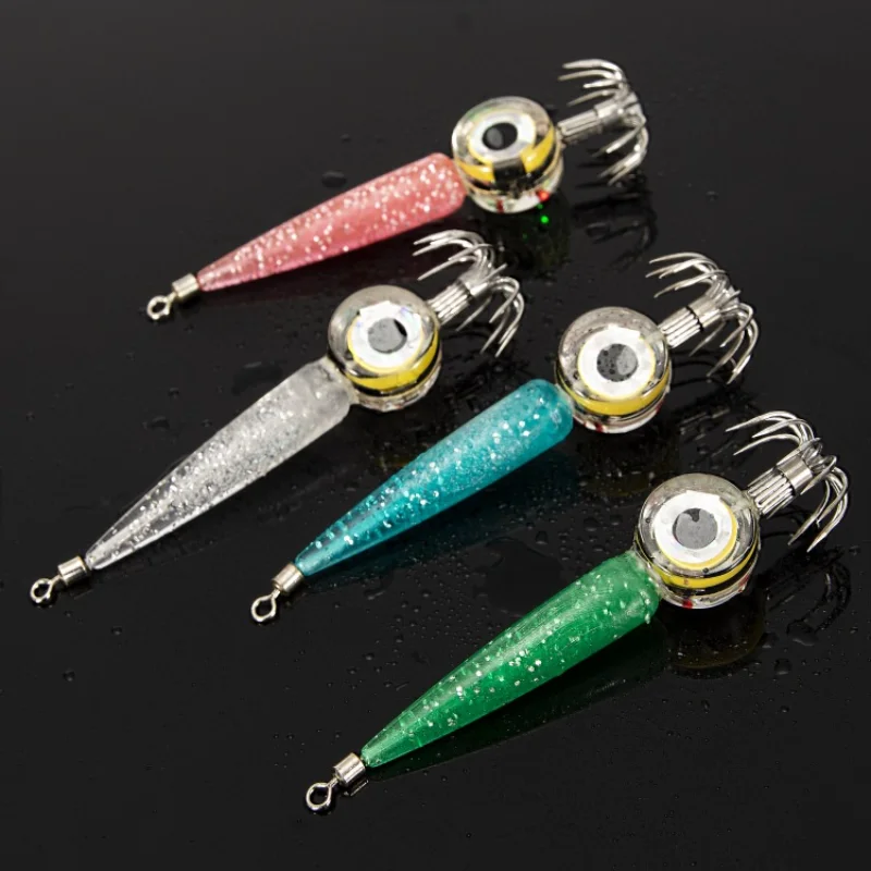 FIshing lures Light LED Deep Sea Glowing Luminous Cuttlefish Squid Jig Hook Tackle Tool for Sea Fishing Feeder Fishing Accessory
FIshing lures Light LED Deep Sea Glowing Luminous Cuttlefish Squid Jig Hook Tackle Tool for Sea Fishing Feeder Fishing Accessory