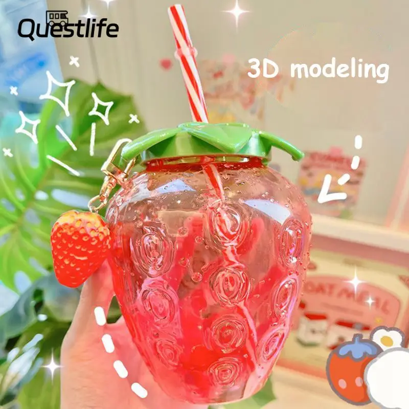 500ml Strawberry Straw Cup Plastic Cup Cute Female Handy Milk Tea Cup Kids Portable Water Cup For Camping Hiking Home Girls Boys
500ml Strawberry Straw Cup Plastic Cup Cute Female Handy Milk Tea Cup Kids Portable Water Cup For Camping Hiking Home Girls Boys