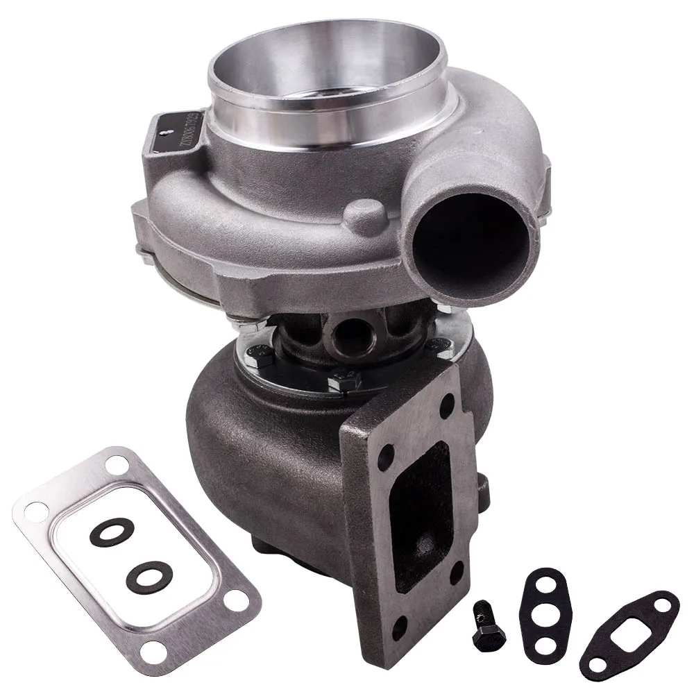 Turbocharger GT3037 for 4 / 6 cylinder 2.5L-3.0L engines Engine Water Cooled GT30 GT3076 T3 Flange 0.82 Water 4/6 cyl 500+HP
Turbocharger GT3037 for 4 / 6 cylinder 2.5L-3.0L engines Engine Water Cooled GT30 GT3076 T3 Flange 0.82 Water 4/6 cyl 500+HP