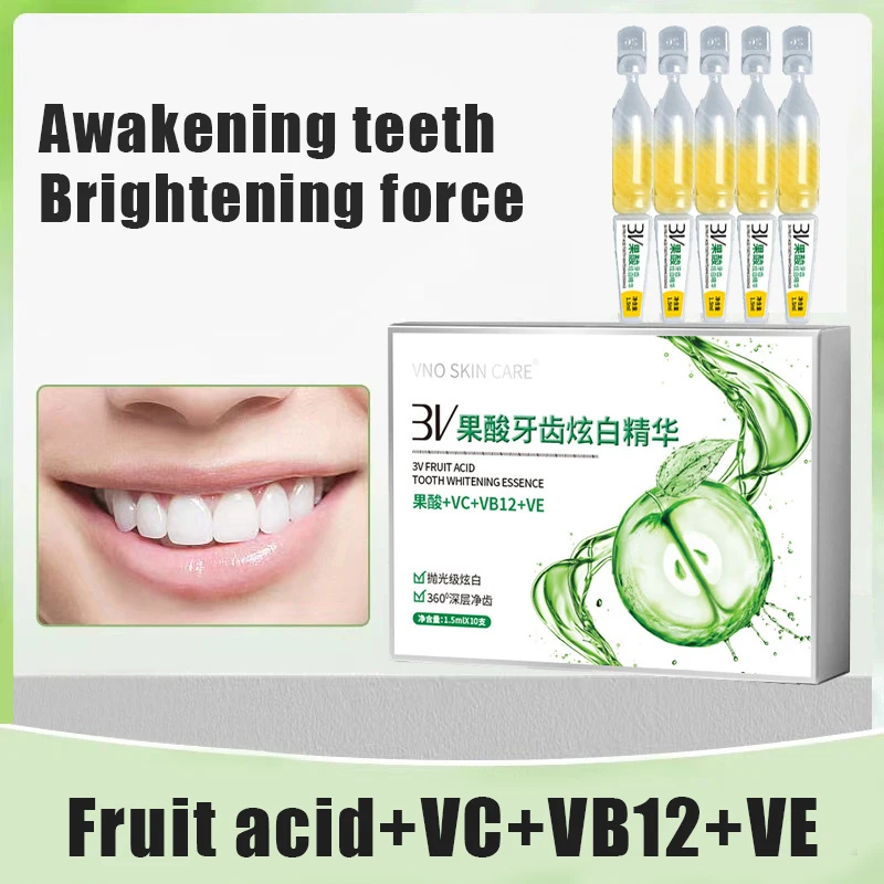 10 шт. 3 в TLOPA Ampoule зубная паста Сыворотка для зубов ампульная эссенция зубная паста фруктовая кислота отбеливание зубов эссенция уход за зубами
10 шт. 3 в TLOPA Ampoule зубная паста Сыворотка для зубов ампульная эссенция зубная паста фруктовая кислота отбеливание зубов эссенция уход за зубами