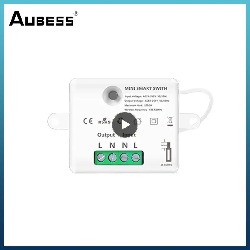 1~7PCS Switch Controller Easy To Install Flame Retardant 433mhz Controller 10a 85-265v 50-60hz Controller Module
1~7PCS Switch Controller Easy To Install Flame Retardant 433mhz Controller 10a 85-265v 50-60hz Controller Module