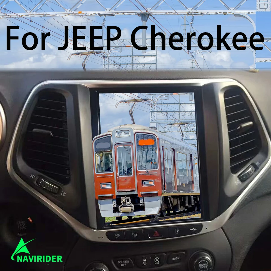 Автомобильный мультимедийный плеер PX6 с Bluetooth-экраном Android 12 GPS-навигацией для JEEP
