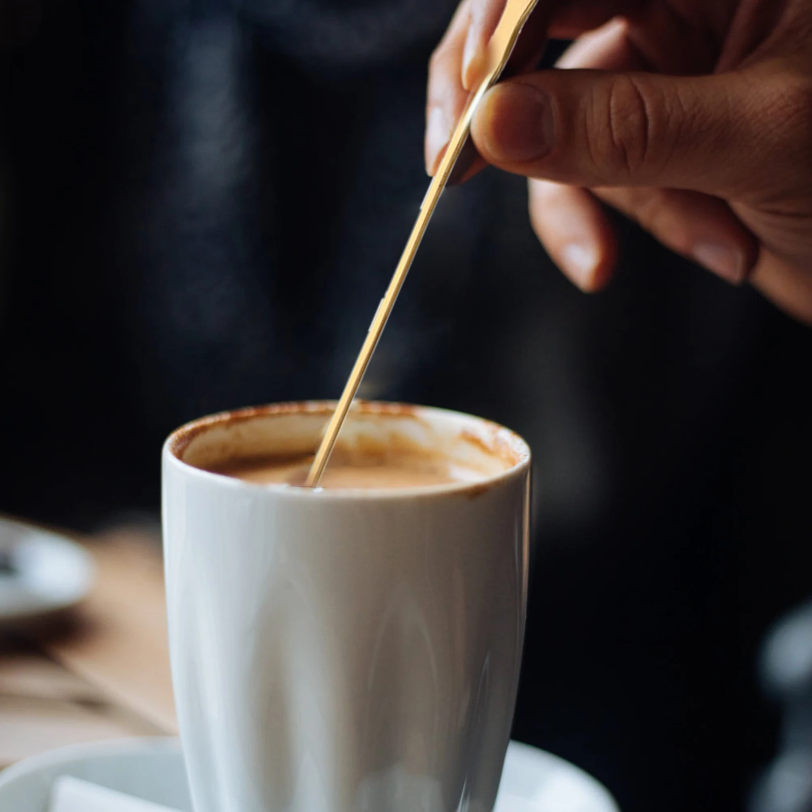 Coffee Spoon Stainless Steel Spoon Long Gourd Handle Stirring Spoon Tea Spoon Creative Titanium-Plated Ice Cream Dessert Spoon
Coffee Spoon Stainless Steel Spoon Long Gourd Handle Stirring Spoon Tea Spoon Creative Titanium-Plated Ice Cream Dessert Spoon