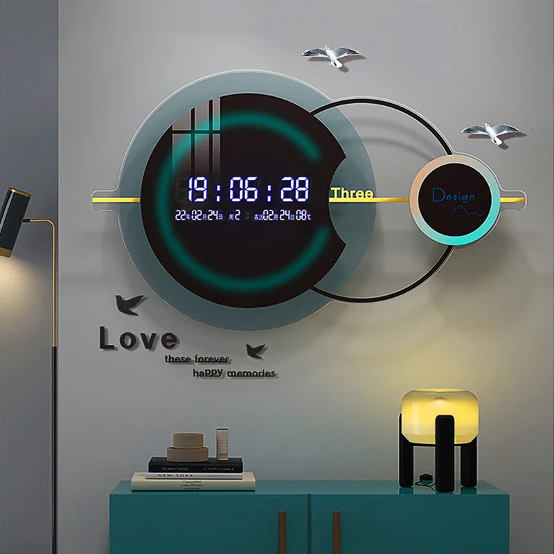Free Shipping Wall Clock Modern Design Luxury Nixie Wall Clock Digital Movement Orologio Da Parete Living Room Decoration
Free Shipping Wall Clock Modern Design Luxury Nixie Wall Clock Digital Movement Orologio Da Parete Living Room Decoration