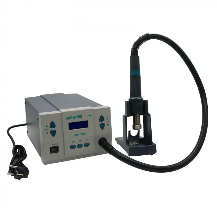 High-Power Hot Air QUICK Soldering 861DW 1000W 220V Digital Rework Station
High-Power Hot Air QUICK Soldering 861DW 1000W 220V Digital Rework Station