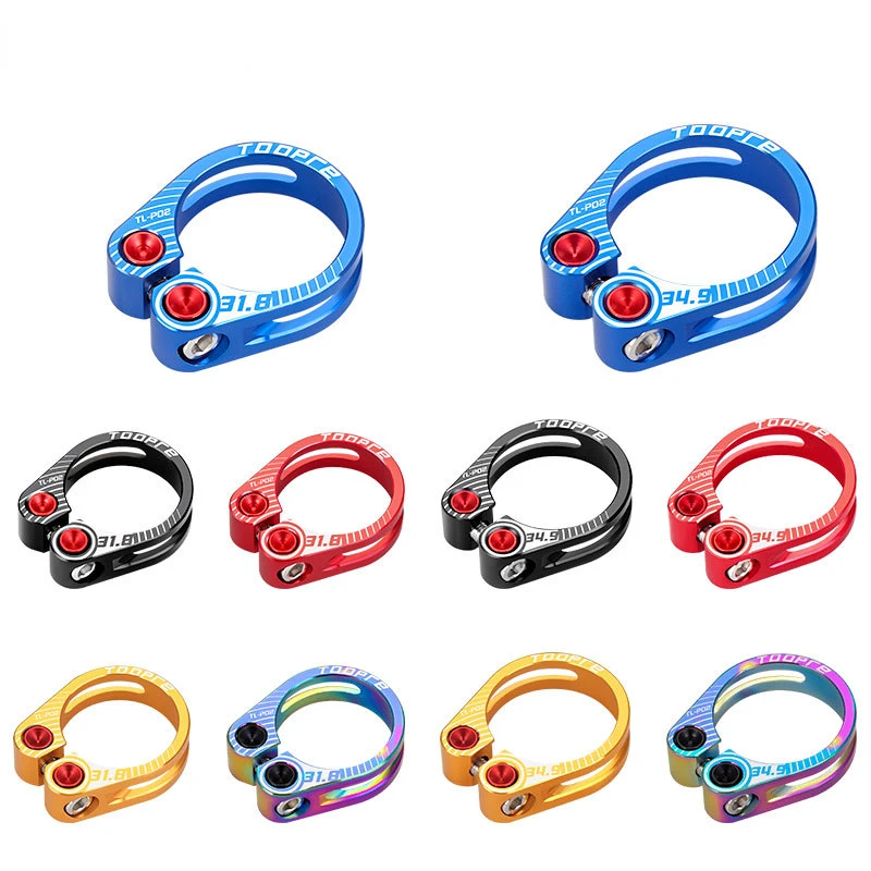 31.8/34.9mm Aluminium Alloy Bike Seat Clamp Hollow Locking Mountain MTB BMX Road Bike Bicycle Seatpost Clamp
31.8/34.9mm Aluminium Alloy Bike Seat Clamp Hollow Locking Mountain MTB BMX Road Bike Bicycle Seatpost Clamp