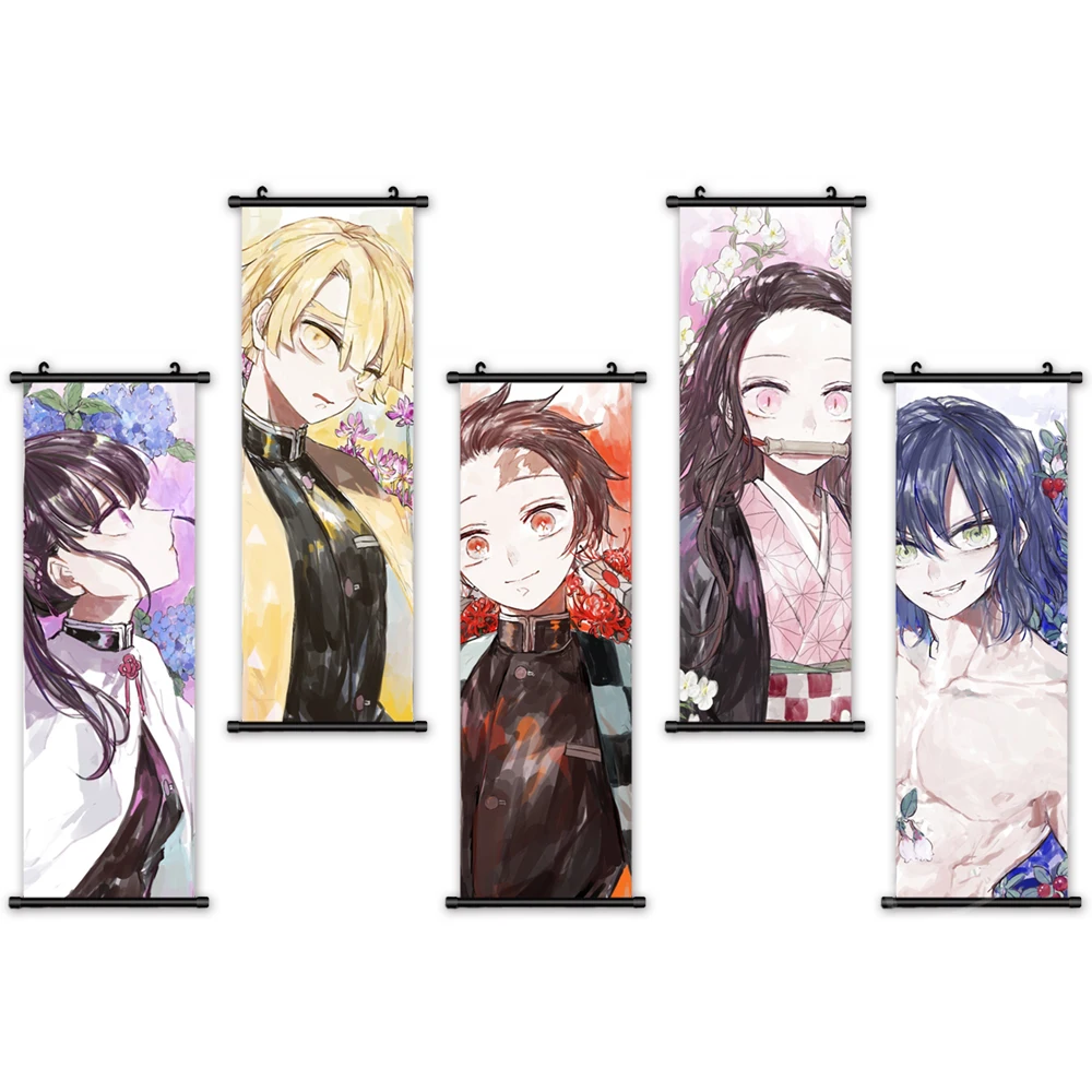 Demon Slayer Print Poster Kamado Tanjirou Wall Artwork Anime Pictures Painting Canvas Plastic Hanging Scrolls Home Decoration
Demon Slayer Print Poster Kamado Tanjirou Wall Artwork Anime Pictures Painting Canvas Plastic Hanging Scrolls Home Decoration