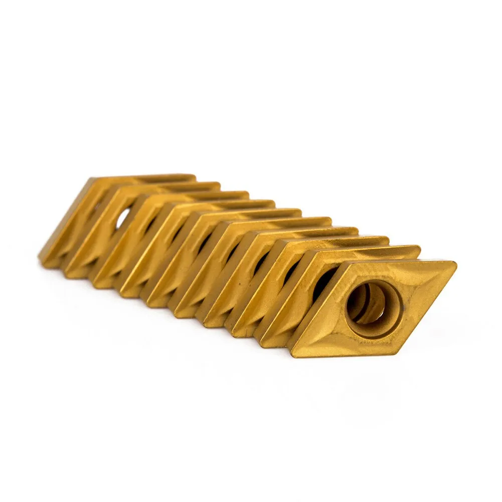 Cutting Blade Tools 20pcs Accessories Carbide Inserts DCMT070204 Durable Finishing For Lathe Turning Boring Bar
Cutting Blade Tools 20pcs Accessories Carbide Inserts DCMT070204 Durable Finishing For Lathe Turning Boring Bar