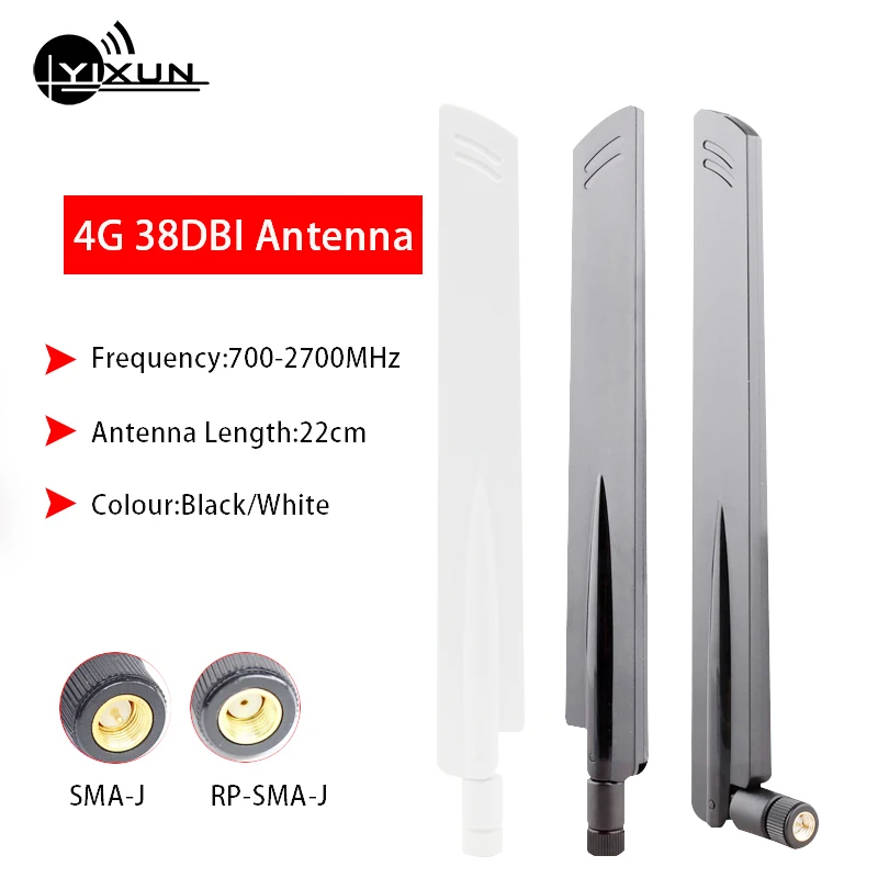 Всенаправленная клеевая антенна 38dbi с высоким коэффициентом усиления 2G 4G LTE полный диапазон 700-2700 МГц 22 см роутер антенна sma Штекерный интерф...
Всенаправленная клеевая антенна 38dbi с высоким коэффициентом усиления 2G 4G LTE полный диапазон 700-2700 МГц 22 см роутер антенна sma Штекерный интерф...