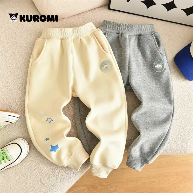 Kawaii Sanrio Cinnamoroll Kuromi Girls Fleece Pants Autumn and Winter My Melody Children's Thickened Sweatpants One-Piece Fleece
Kawaii Sanrio Cinnamoroll Kuromi Girls Fleece Pants Autumn and Winter My Melody Children's Thickened Sweatpants One-Piece Fleece