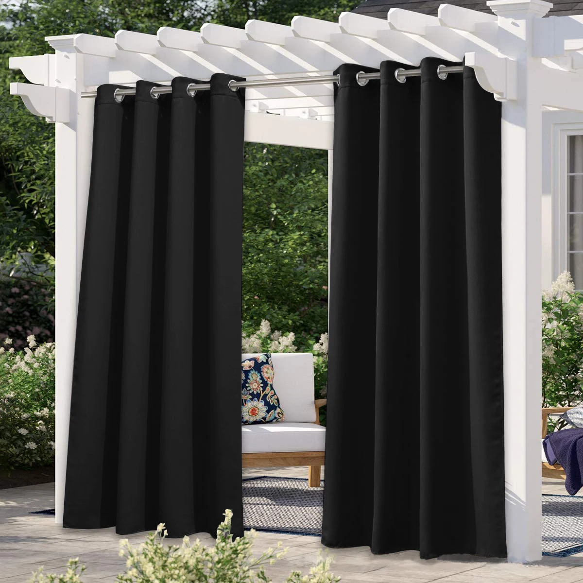 LISM Outdoor Waterproof Blackout Curtains for Gazebo Terrace Finished Curtains Windproof Thermal Insulated Curtain Drapes Custom
LISM Outdoor Waterproof Blackout Curtains for Gazebo Terrace Finished Curtains Windproof Thermal Insulated Curtain Drapes Custom