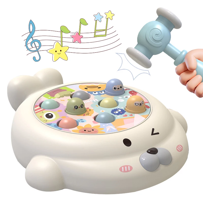 Kids Toys Board Game Electric Whack-a-mole Lighting Music Early Education Interaction Toy Games of Tables for the Whole Family
Kids Toys Board Game Electric Whack-a-mole Lighting Music Early Education Interaction Toy Games of Tables for the Whole Family