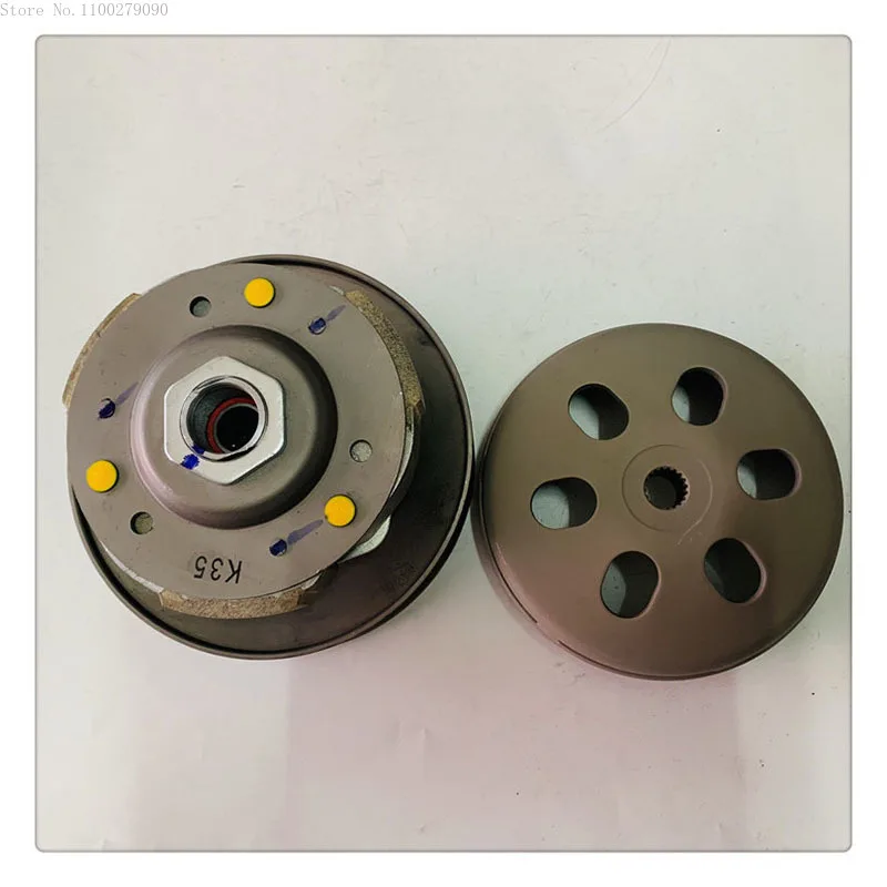 Driven Wheel Rear Pulley Pulley Clutch Assembly Chassis with Fan Blades for Southeast Asia Motorcycle VARIO150 Moto Accessories
Driven Wheel Rear Pulley Pulley Clutch Assembly Chassis with Fan Blades for Southeast Asia Motorcycle VARIO150 Moto Accessories