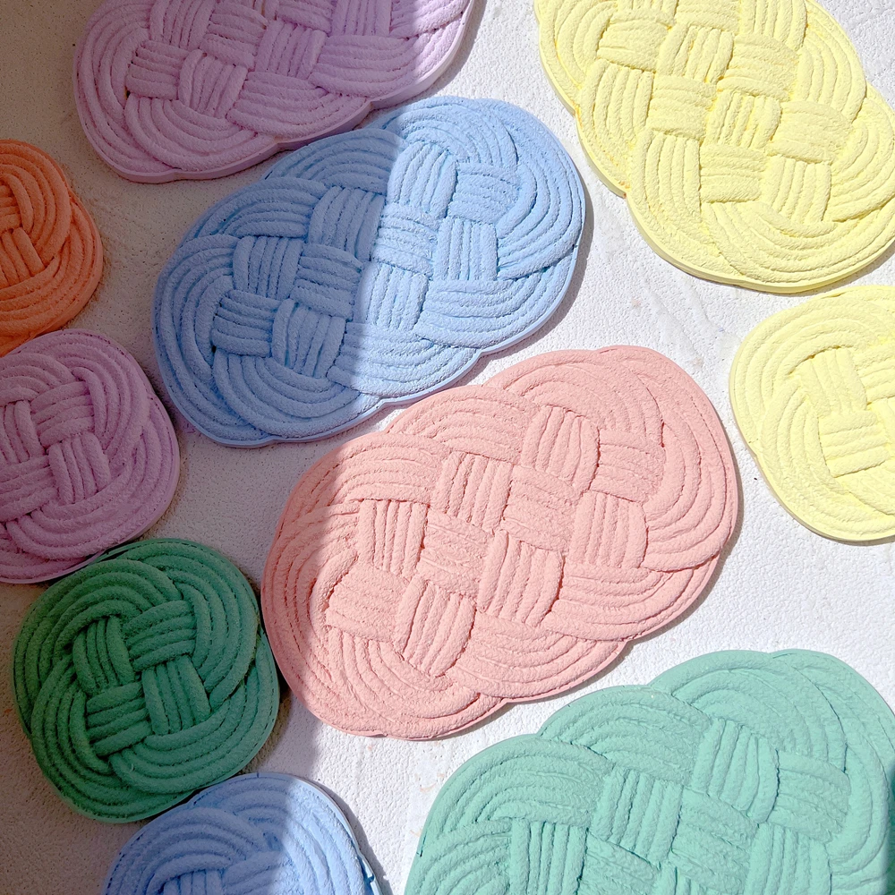 Woven Rope Coaster Silicone Mold Heat Resistant Oval Round Plaster Concrete Resin Tray Molds Knot Mat Trinket Plate Mould
Woven Rope Coaster Silicone Mold Heat Resistant Oval Round Plaster Concrete Resin Tray Molds Knot Mat Trinket Plate Mould