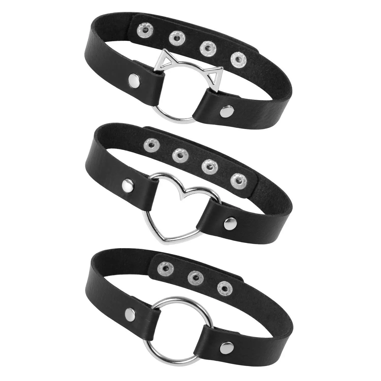 Black Woman Punk Choker Collar Necklace Pu Leather Goth Rivets Choker Necklace Party Club Sexy Gothic Femme Jewelry Harajuku
Black Woman Punk Choker Collar Necklace Pu Leather Goth Rivets Choker Necklace Party Club Sexy Gothic Femme Jewelry Harajuku