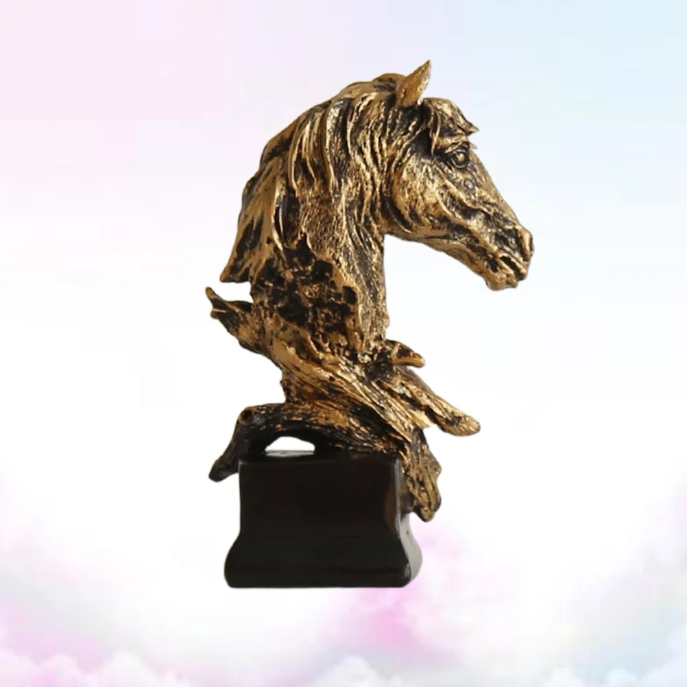 Horse Head Decor Home Crafts Statue Animal Figurine Statues Resin Figurines Office Mini Sculpture Ornament Modern Shelf
Horse Head Decor Home Crafts Statue Animal Figurine Statues Resin Figurines Office Mini Sculpture Ornament Modern Shelf
