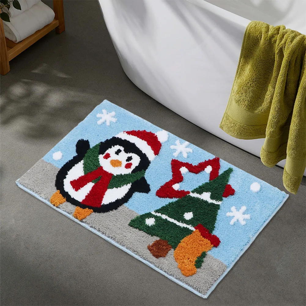 Christmas Floor Mat Entrance Door Mat Bathroom Bathtub Side Floor Carpet Shower Room Doormat Home Decor Bathroom Accessories
Christmas Floor Mat Entrance Door Mat Bathroom Bathtub Side Floor Carpet Shower Room Doormat Home Decor Bathroom Accessories