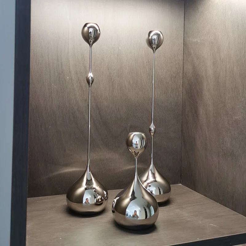 Water Drop Candle Table Ornaments Light Luxury High-end Home Living Room Table Romantic Candlelight Dinner Props
Water Drop Candle Table Ornaments Light Luxury High-end Home Living Room Table Romantic Candlelight Dinner Props