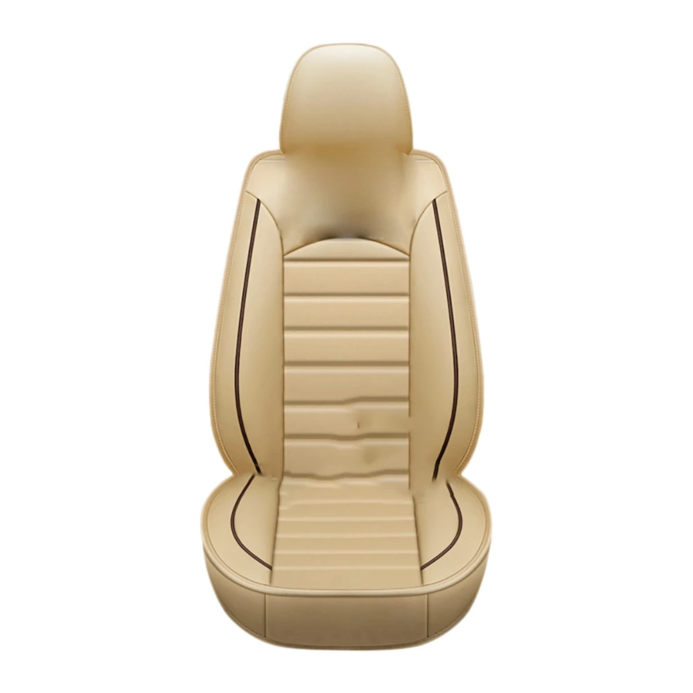 5D Luxury Universal Full Car Seat Mat Covers PU Leather Protector Breathable Pad Set 1PCS Four Seasons Beige
5D Luxury Universal Full Car Seat Mat Covers PU Leather Protector Breathable Pad Set 1PCS Four Seasons Beige