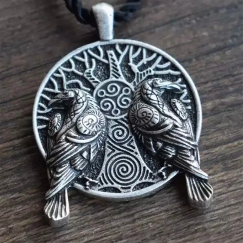 Vintage Style Texture Paired Eagle Pendant Exquisite Unisex Wind Tree Of Life Pendant Necklace Anniversary Gifts Jewelry
Vintage Style Texture Paired Eagle Pendant Exquisite Unisex Wind Tree Of Life Pendant Necklace Anniversary Gifts Jewelry