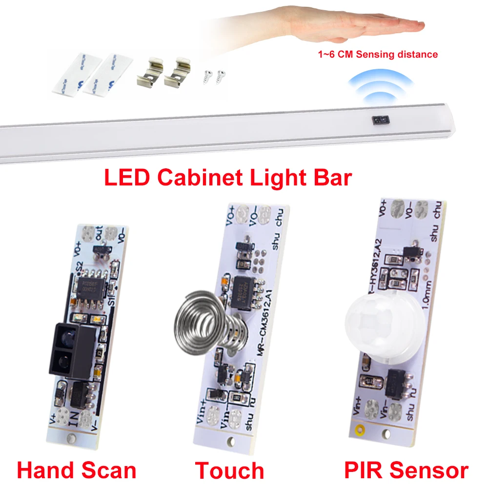 5V 12V 24V 4A Dimmable Sensor Switch Hand Wave Dimmer PIR Switch for LED Strip LED,Touch switch for Kitchen Cabinet LED Lights
5V 12V 24V 4A Dimmable Sensor Switch Hand Wave Dimmer PIR Switch for LED Strip LED,Touch switch for Kitchen Cabinet LED Lights