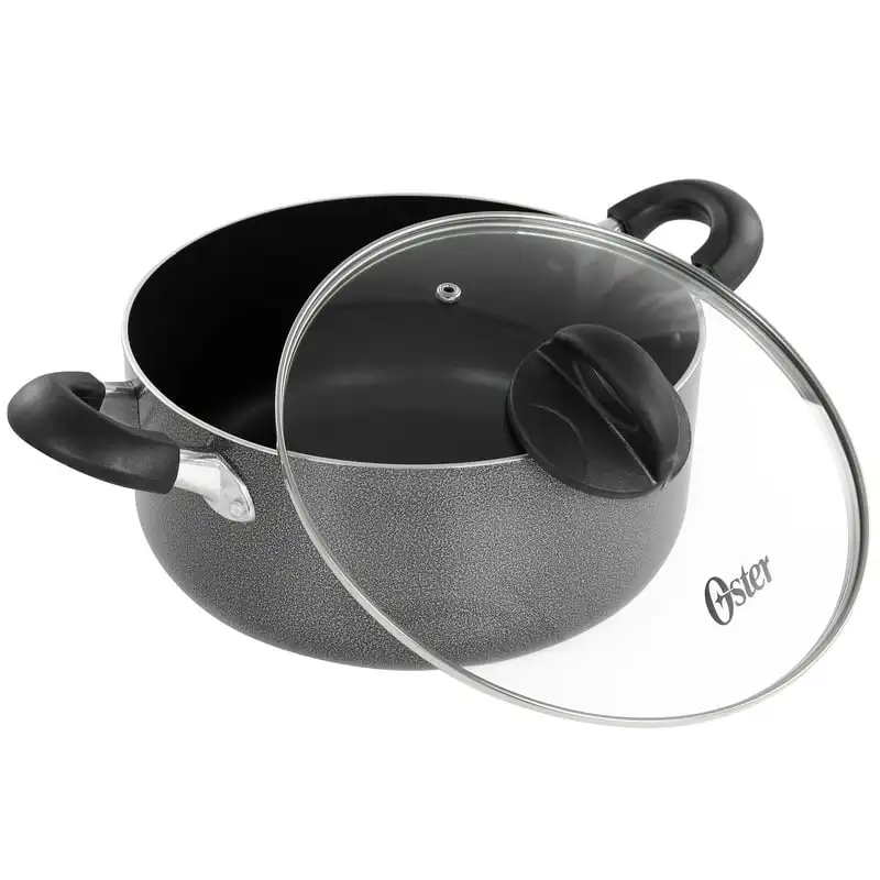 2023 New NEW 7 Piece Non Stick Aluminum Cookware Set in Granite Grey Cookware Set Cooking Pots and Pans Set Include Frying Pans
2023 New NEW 7 Piece Non Stick Aluminum Cookware Set in Granite Grey Cookware Set Cooking Pots and Pans Set Include Frying Pans