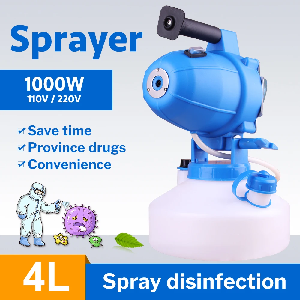 SWANSOFT Mini fog machine cold ULV fogger sprayer hospital desinfection spray smoke fogger for room
SWANSOFT Mini fog machine cold ULV fogger sprayer hospital desinfection spray smoke fogger for room