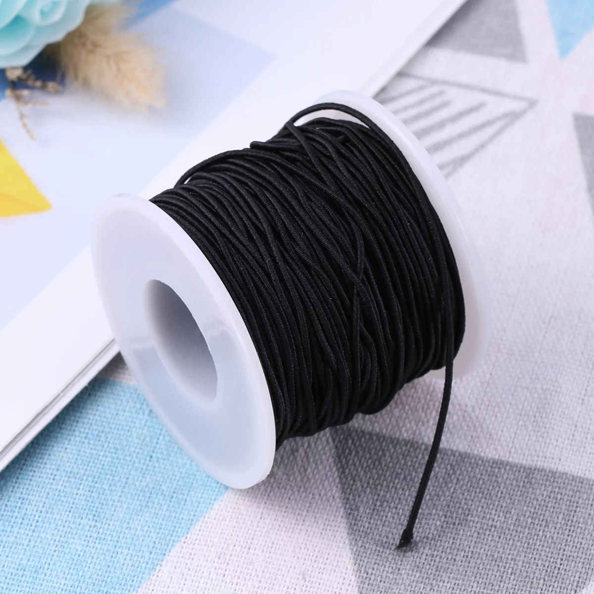 50M Elastic Beaded Manual DIY Cord Thread String Rope Wiring Material for Clothes Bracelet
50M Elastic Beaded Manual DIY Cord Thread String Rope Wiring Material for Clothes Bracelet